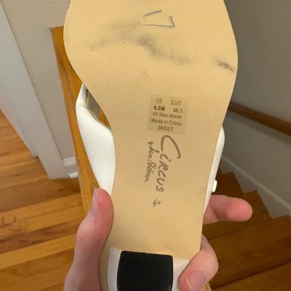 Circus by Sam Edelman White Sandals - Picture 4 of 4